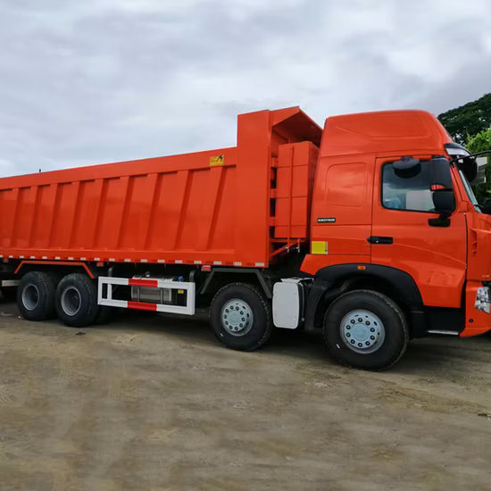 HOWO A7 Tipper Truck 8X4 Euro IV Standard Dump Truck