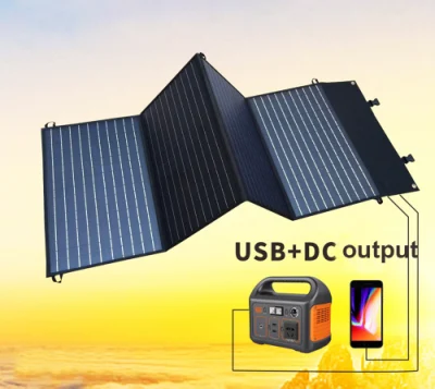 100 W faltbares tragbares Solarladegerät mit USB-Ausgang